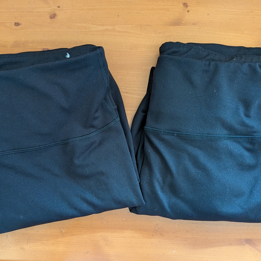 Old Navy Black High-Rise Workout Leggings